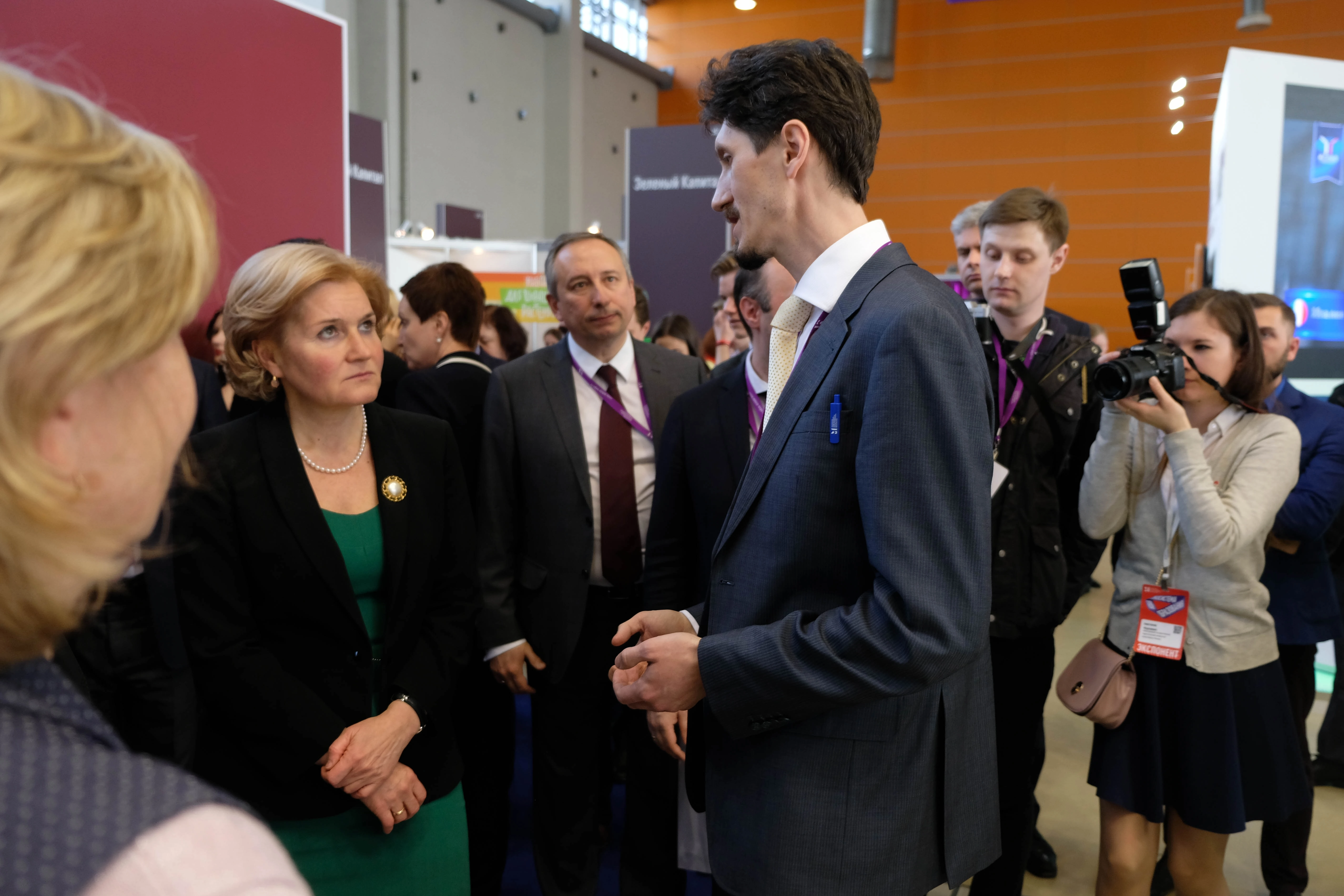 19 апреля 2018 г. Демонстрация проекта Заместителю председателя Правительства Российской Федерации Ольге Юрьевне Голодец